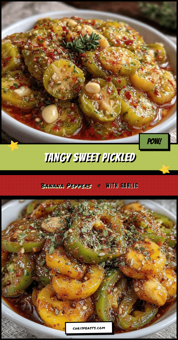 sweet pickled banana peppers recipe